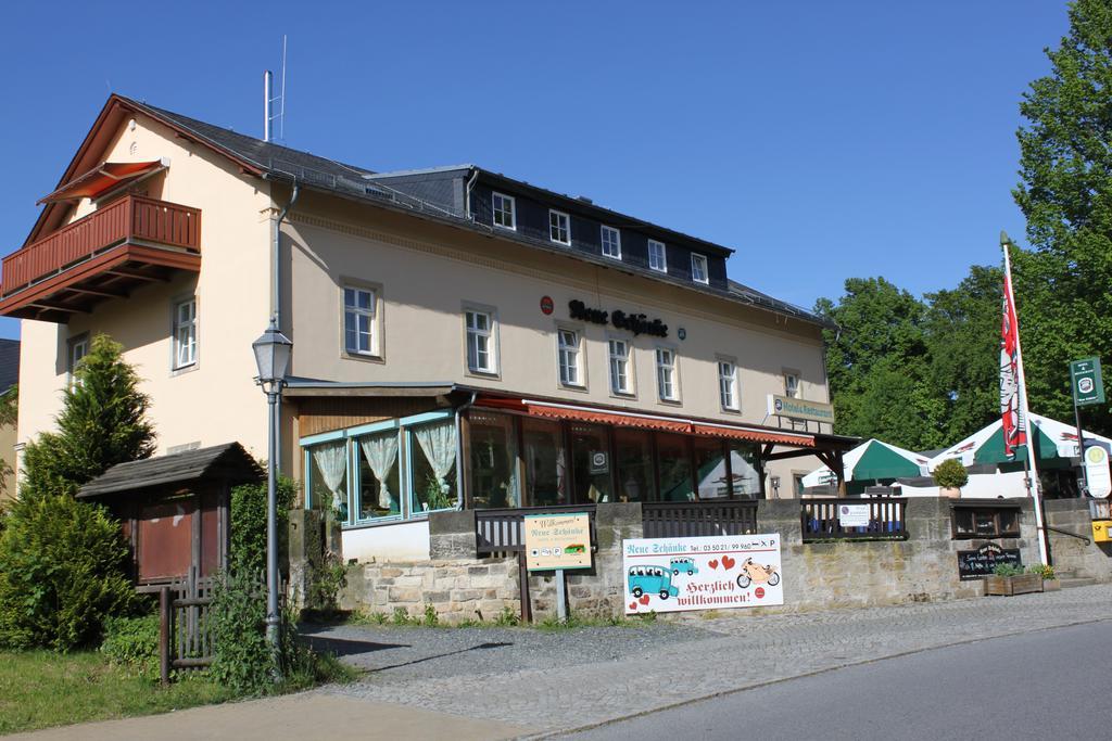 Landgasthof Neue Schaenke Königstein Esterno foto